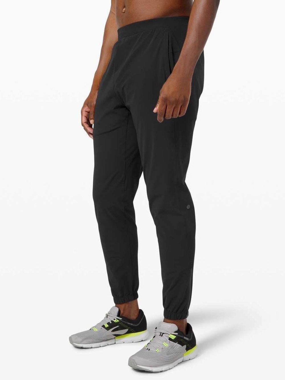 Lululemon Surge Jogger Men’s Medium Black Lightweight Running Pants Zip Cuffs